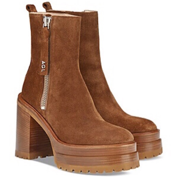 “NEW” AGL Tora High-Top Zip Bootie - Picture 3 of 11